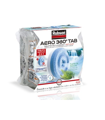 Recambio pastilla deshumidificador rubson aero 360º aromaterapia frescura